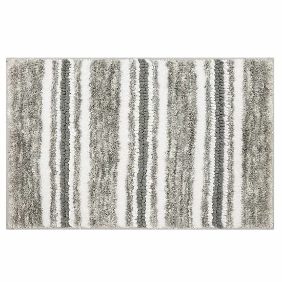 Sonoma Goods For Life® Texture Striped Bath Rug Linen 11 Sonoma Goods For Life® Texture Striped Bath Rug Linen - Image 9