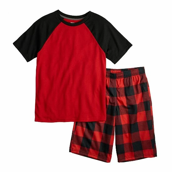 Boys 5-16 Sonoma Goods For Life® Top & Shorts Pajama Set Blue Wildlife 3 Boys 5-16 Sonoma Goods For Life® Top & Shorts Pajama Set Blue Wildlife