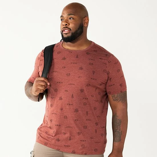 Big & Tall Sonoma Goods For Life® Tee Rose Delivery 14 Big & Tall Sonoma Goods For Life® Tee Rose Delivery - Image 12