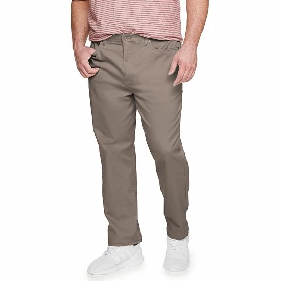 Men’s Big & Tall Sonoma Goods For Life® Regular-Fit 5-Pocket Everyday Pants Gray 10 Men’s Big & Tall Sonoma Goods For Life® Regular-Fit 5-Pocket Everyday Pants Gray - Image 8