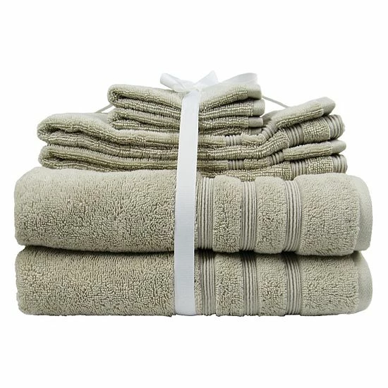 Sonoma Goods For Life® Organic Cotton 6-piece Bath Towel Set Mauve 9 Sonoma Goods For Life® Organic Cotton 6-piece Bath Towel Set Mauve - Image 7