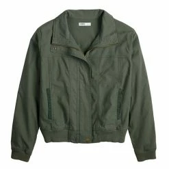 Women's Sonoma Goods For Life® Shrunken Jacket Dark Gray -Sonoma Goods For Life shop unnamed file 3942