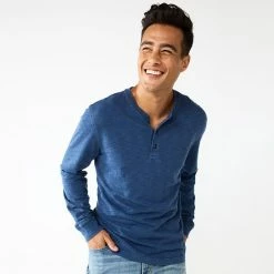 Men's Sonoma Goods For Life® Henley Top Sailor Water -Sonoma Goods For Life shop unnamed file 3955