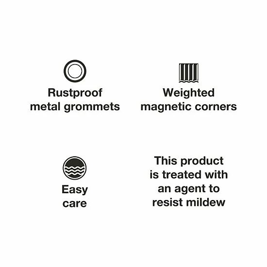 Sonoma Goods For Life® Medium Weight PEVA Shower Curtain Liner Clear 8 Sonoma Goods For Life® Medium Weight PEVA Shower Curtain Liner Clear - Image 6