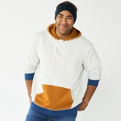Big & Tall Sonoma Goods For Life Colorblock Hoodie Blue Green Block -Sonoma Goods For Life shop unnamed file 3977