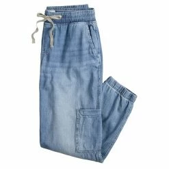 Women's Sonoma Goods For Life® Mid-Rise Denim Jogger Pants -Sonoma Goods For Life shop unnamed file 4009
