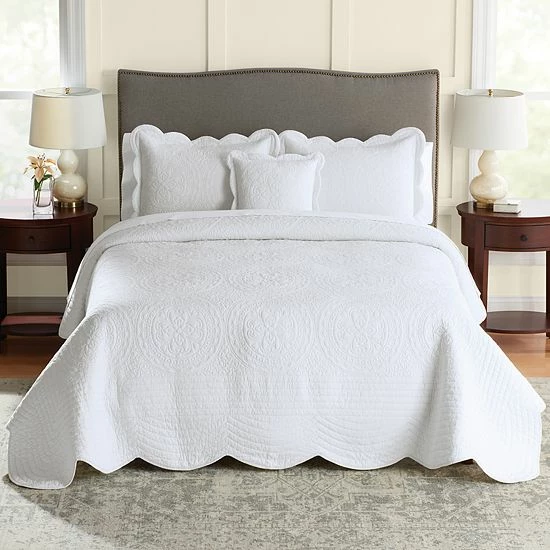 Sonoma Goods For Life® Heritage Solid Bedspread Or Sham Beige 9 Sonoma Goods For Life® Heritage Solid Bedspread Or Sham Beige - Image 7