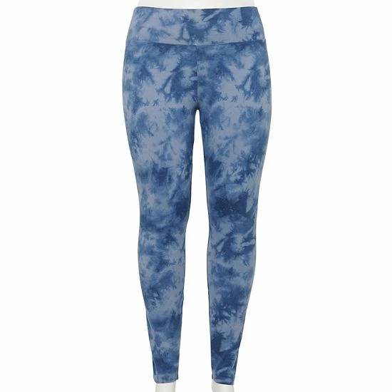 Plus Size Sonoma Goods For Life® Midrise Leggings Gray Geo Floral 13 Plus Size Sonoma Goods For Life® Midrise Leggings Gray Geo Floral - Image 11