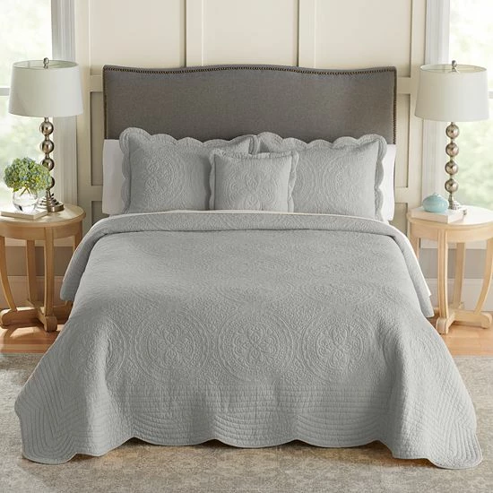 Sonoma Goods For Life® Heritage Solid Bedspread Or Sham Beige 14 Sonoma Goods For Life® Heritage Solid Bedspread Or Sham Beige - Image 12