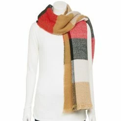 Women's Sonoma Goods For Life® Oblong Reversible Scarf Cream -Sonoma Goods For Life shop unnamed file 4060