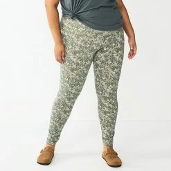 Plus Size Sonoma Goods For Life® Midrise Leggings Gray Geo Floral 38 Plus Size Sonoma Goods For Life® Midrise Leggings Gray Geo Floral -Sonoma Goods For Life shop unnamed file 409