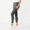 Women's Sonoma Goods For Life® Weekender High-Waisted 7/8 Leggings Gray Texture -Sonoma Goods For Life shop unnamed file 4128