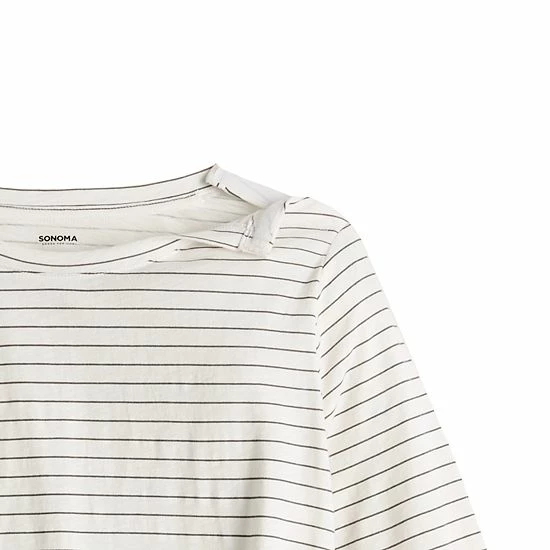 Women's Sonoma Goods For Life® Adaptive Everyday Long Sleeve Top Purple 4 Women's Sonoma Goods For Life® Adaptive Everyday Long Sleeve Top Purple - Image 2