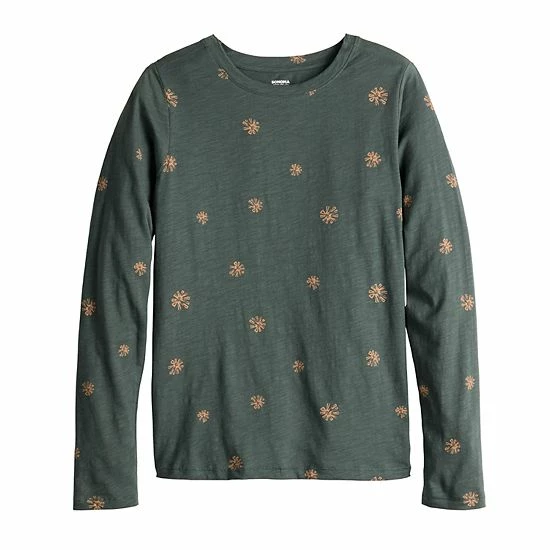 Women's Sonoma Goods For Life® Adaptive Everyday Long Sleeve Top Purple 15 Women's Sonoma Goods For Life® Adaptive Everyday Long Sleeve Top Purple - Image 13