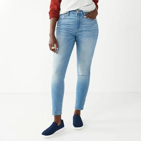 Women's Sonoma Goods For Life® Curvy High-Waisted Skinny Jeans Park 12 Women's Sonoma Goods For Life® Curvy High-Waisted Skinny Jeans Park - Image 10