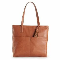 Sonoma Goods For Life® Large Pocket Tote Bag French Roast -Sonoma Goods For Life shop unnamed file 4229