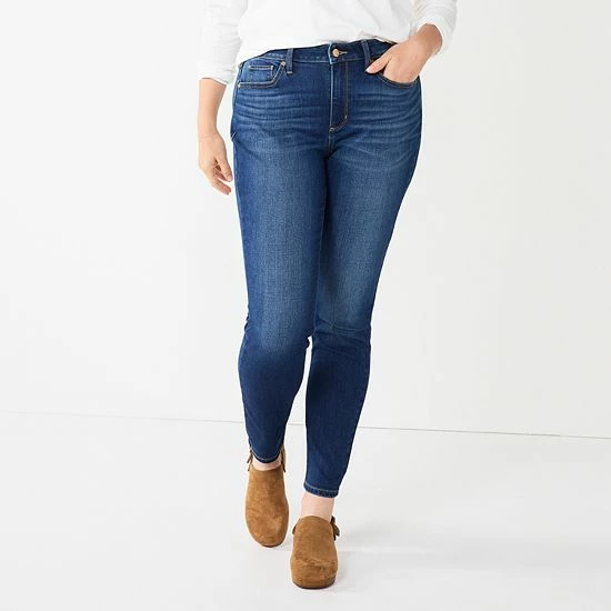 Women's Sonoma Goods For Life® Curvy High-Waisted Skinny Jeans Park 13 Women's Sonoma Goods For Life® Curvy High-Waisted Skinny Jeans Park - Image 11