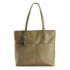 Sonoma Goods For Life® Large Pocket Tote Bag French Roast -Sonoma Goods For Life shop unnamed file 4231