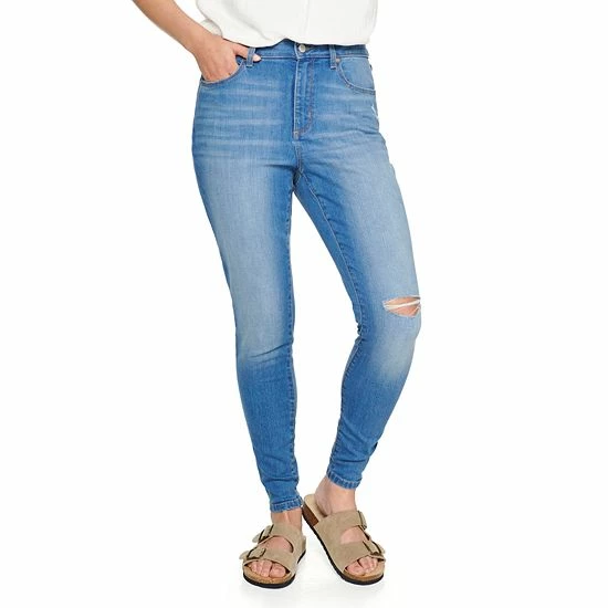 Women's Sonoma Goods For Life® Curvy High-Waisted Skinny Jeans Park 14 Women's Sonoma Goods For Life® Curvy High-Waisted Skinny Jeans Park - Image 12