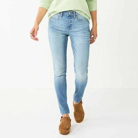 Women's Sonoma Goods For Life® Curvy High-Waisted Skinny Jeans Park 16 Women's Sonoma Goods For Life® Curvy High-Waisted Skinny Jeans Park - Image 14