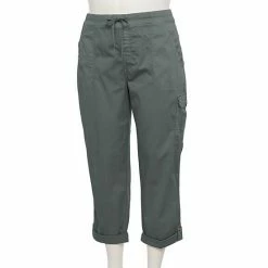 Plus Size Sonoma Goods For Life® Comfort Waist Utility Capri Pants Chic Mauve -Sonoma Goods For Life shop unnamed file 4266
