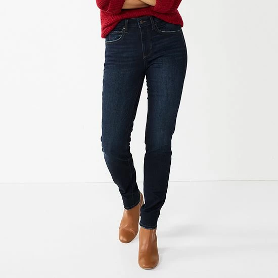 Women's Sonoma Goods For Life® Curvy High-Waisted Skinny Jeans Park 18 Women's Sonoma Goods For Life® Curvy High-Waisted Skinny Jeans Park - Image 16