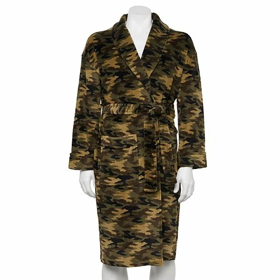 Men's Sonoma Goods For Life® Plush Robe Geniva Blue 10 Men's Sonoma Goods For Life® Plush Robe Geniva Blue - Image 8
