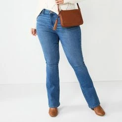 Women's Sonoma Goods For Life® High-Waisted Flare-Leg Jeans Light Wash -Sonoma Goods For Life shop unnamed file 4291