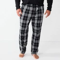 Big & Tall Sonoma Goods For Life® Brushed Poplin Sleep Pants Blue All Over Dye -Sonoma Goods For Life shop unnamed file 4298