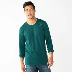 Men's Sonoma Goods For Life® Supersoft Long Sleeve Crewneck Tee Valentine Garden -Sonoma Goods For Life shop unnamed file 43