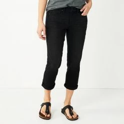 Women's Sonoma Goods For Life® Mid-Rise Capri Jeans Skylane