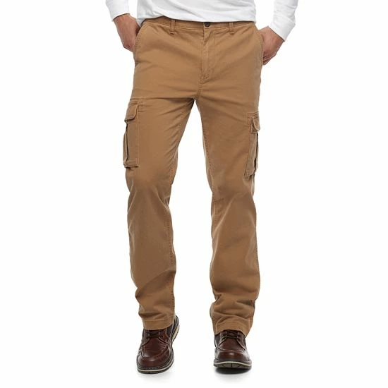 Big & Tall Sonoma Goods For Life® Regular-Fit Flexwear Stretch Cargo Pants Turkish Coffee 3 Big & Tall Sonoma Goods For Life® Regular-Fit Flexwear Stretch Cargo Pants Turkish Coffee