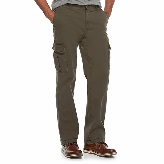Big & Tall Sonoma Goods For Life® Regular-Fit Flexwear Stretch Cargo Pants Turkish Coffee 5 Big & Tall Sonoma Goods For Life® Regular-Fit Flexwear Stretch Cargo Pants Turkish Coffee - Image 3