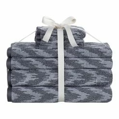 Sonoma Goods For Life® 6-pack Hygro Ikat Towel Set Charcoal -Sonoma Goods For Life shop unnamed file 4398