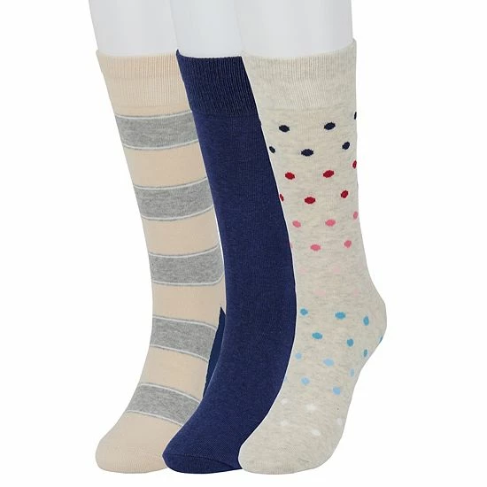 Men's Sonoma Goods For Life® 3-pack Patterned Dress Socks Blue Gray Navy 21 Men's Sonoma Goods For Life® 3-pack Patterned Dress Socks Blue Gray Navy - Image 19