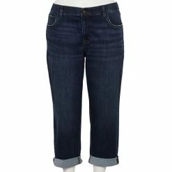 Plus Size Sonoma Goods For Life® Premium Rolled Girlfriend Jeans Superlight Wash -Sonoma Goods For Life shop unnamed file 4436