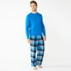 Men's Sonoma Goods For Life® Top & Flannel Pants Pajama Set Navy Red Blue -Sonoma Goods For Life shop unnamed file 462