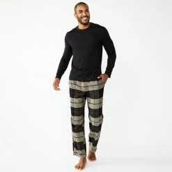 Men's Sonoma Goods For Life® Top & Flannel Pants Pajama Set Navy Red Blue -Sonoma Goods For Life shop unnamed file 464