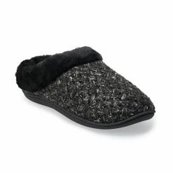 Women's Sonoma Goods For Life® Cozy Knit Clog Marled Basket Weave Slippers Marled Gray -Sonoma Goods For Life shop unnamed file 4663