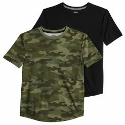 Boys 4-20 Sonoma Goods For Life® 2-Pack Sleep Tee Set In Regular & Husky Camo And Black -Sonoma Goods For Life shop unnamed file 4676