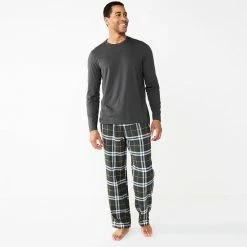 Men's Sonoma Goods For Life® Top & Flannel Pants Pajama Set Navy Red Blue -Sonoma Goods For Life shop unnamed file 468