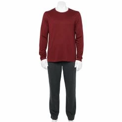 Men's Sonoma Goods For Life® Supersoft Modern-Fit Pajama Pajama Set River Green -Sonoma Goods For Life shop unnamed file 4688