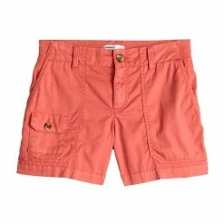 Women's Sonoma Goods For Life® Comfort Waist 5" Utility Shorts Brown -Sonoma Goods For Life shop unnamed file 4696