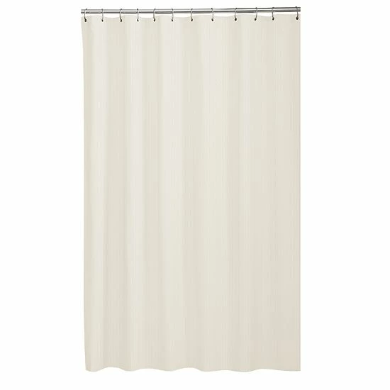 Sonoma Goods For Life® Medium Weight Fabric Shower Curtain Liner White 7 Sonoma Goods For Life® Medium Weight Fabric Shower Curtain Liner White - Image 5