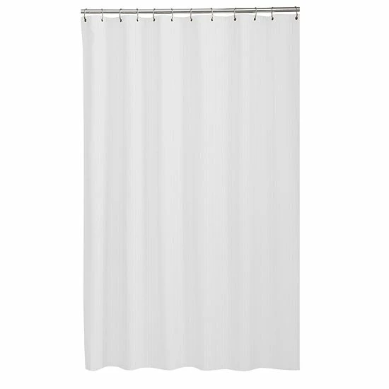Sonoma Goods For Life® Medium Weight Fabric Shower Curtain Liner White 8 Sonoma Goods For Life® Medium Weight Fabric Shower Curtain Liner White - Image 6
