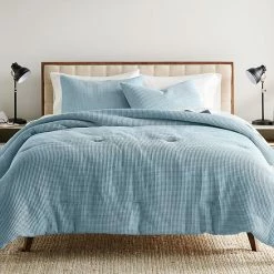 Sonoma Goods For Life® Andorra Waffle Duvet Set With Shams Blue 19 Sonoma Goods For Life® Andorra Waffle Duvet Set With Shams Blue -Sonoma Goods For Life shop unnamed file 4724