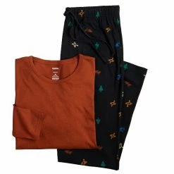 Men's Sonoma Goods For Life® Super Soft Pajama Set Large Blue Plaid -Sonoma Goods For Life shop unnamed file 4795