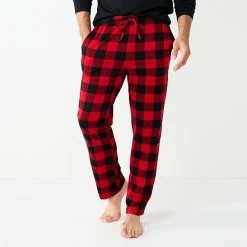 Men's Sonoma Goods For Life® Super Soft Pajama Set Large Blue Plaid -Sonoma Goods For Life shop unnamed file 4801