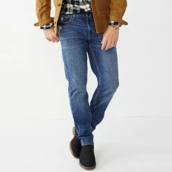 Men's Sonoma Goods For Life® Flexwear Taper-Fit Jeans Rinse Wash -Sonoma Goods For Life shop unnamed file 4828