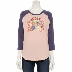 Women's Sonoma Goods For Life® Three Quarter Sleeve Baseball Graphic Tee Grey See The Change -Sonoma Goods For Life shop unnamed file 4997